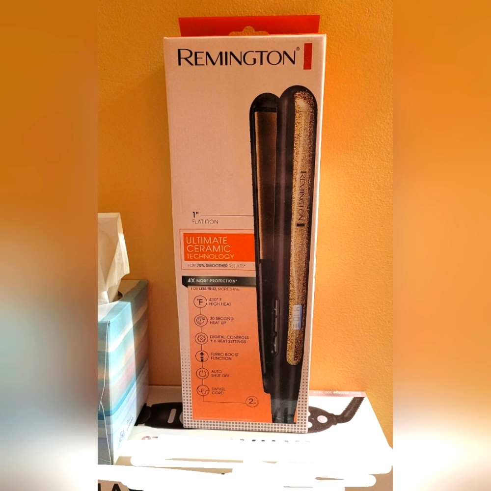 Remington hair straightener iron